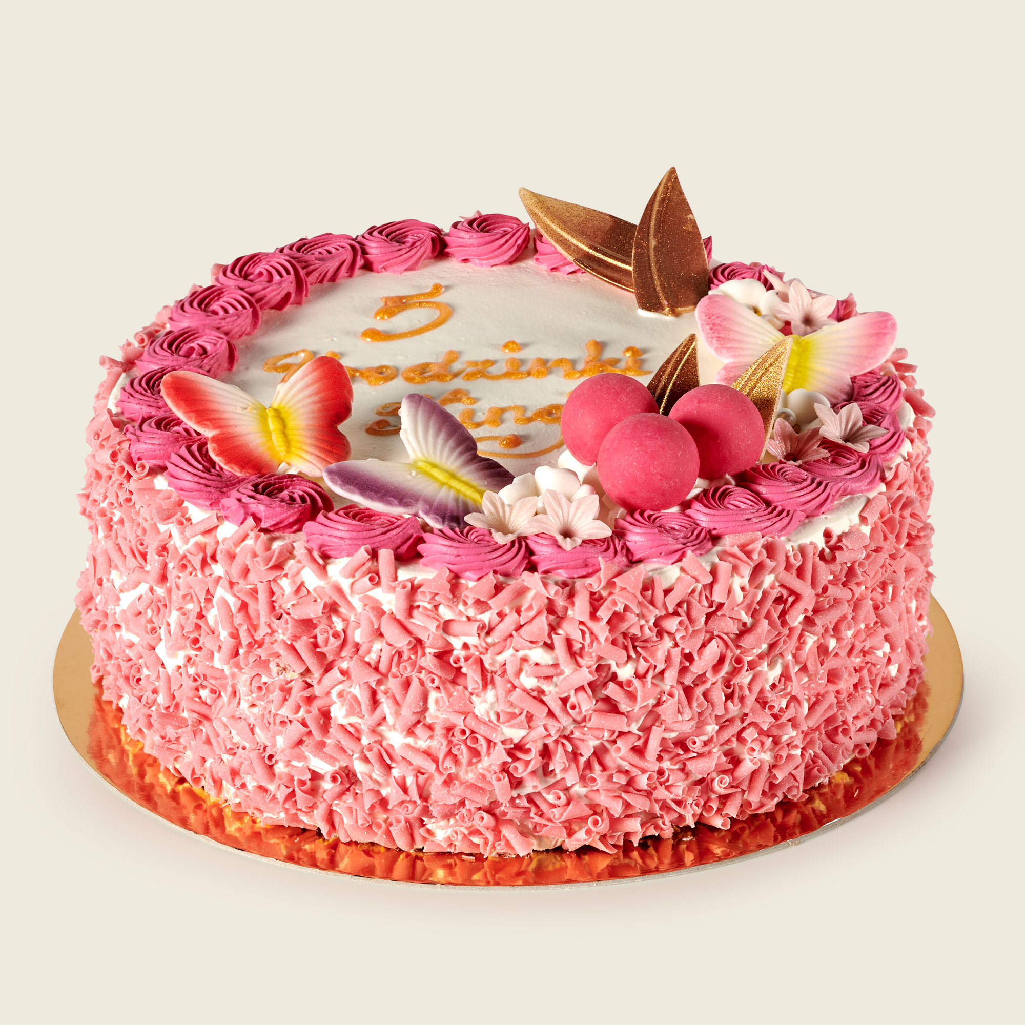 Tort urodzinowy dla dziewczynki 120